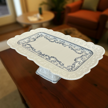 Handcrafted Ceramic Pedestal Cake Stand