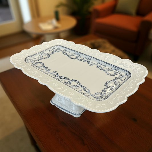 Handcrafted Ceramic Pedestal Cake Stand