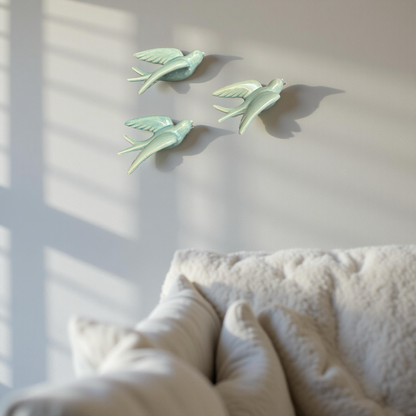 Elegant Bird Wall Décor towards Right Direction