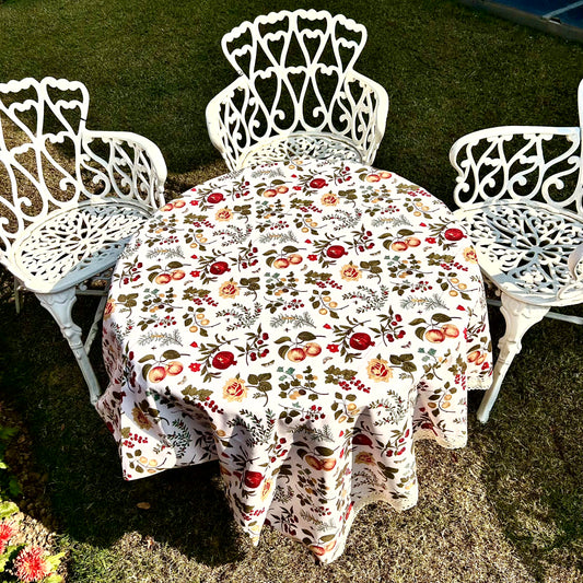 Fruit & Floral Charm Table Linen ( 6 seater rectangle)