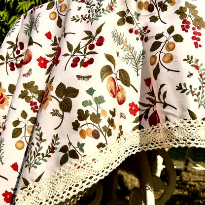 Fruit & Floral Charm Table Linen ( 6 seater rectangle)