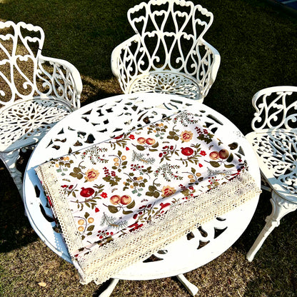 Fruit & Floral Charm Table Linen ( 6 seater rectangle)