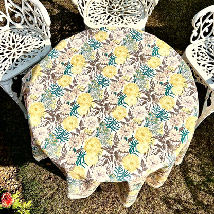 Vintage Bloom Covers Linen (6 seater rectangle)