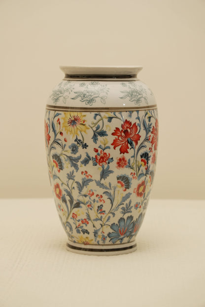 Elegant Floral Ceramic Decorative Vase