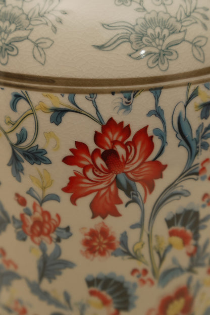 Elegant Floral Ceramic Decorative Vase