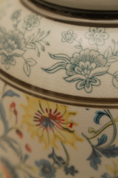 Elegant Floral Ceramic Decorative Vase