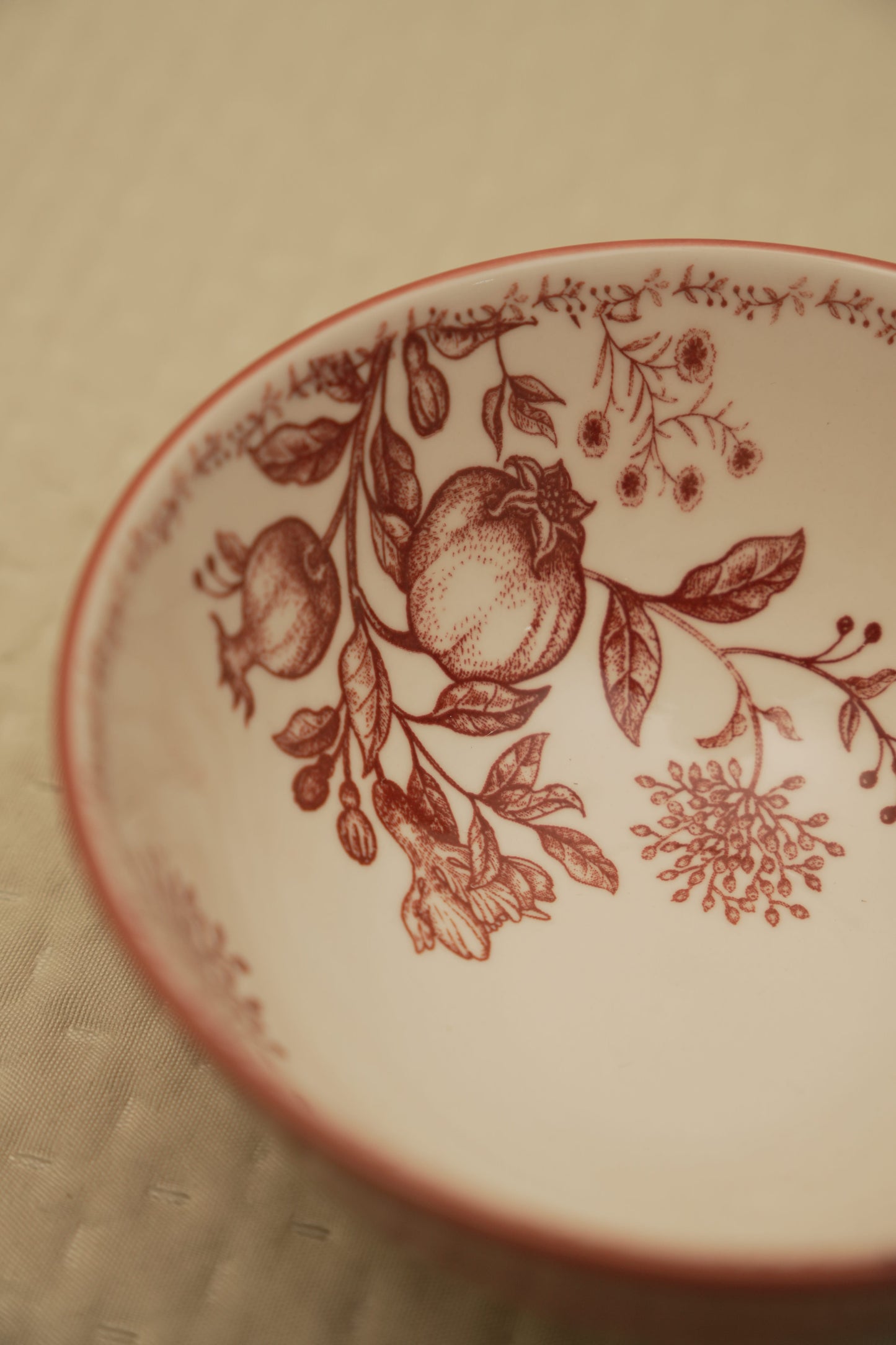 Crimson Garden Collection - Bowl Set of 2