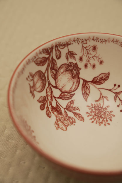 Crimson Garden Collection - Bowl Set of 2