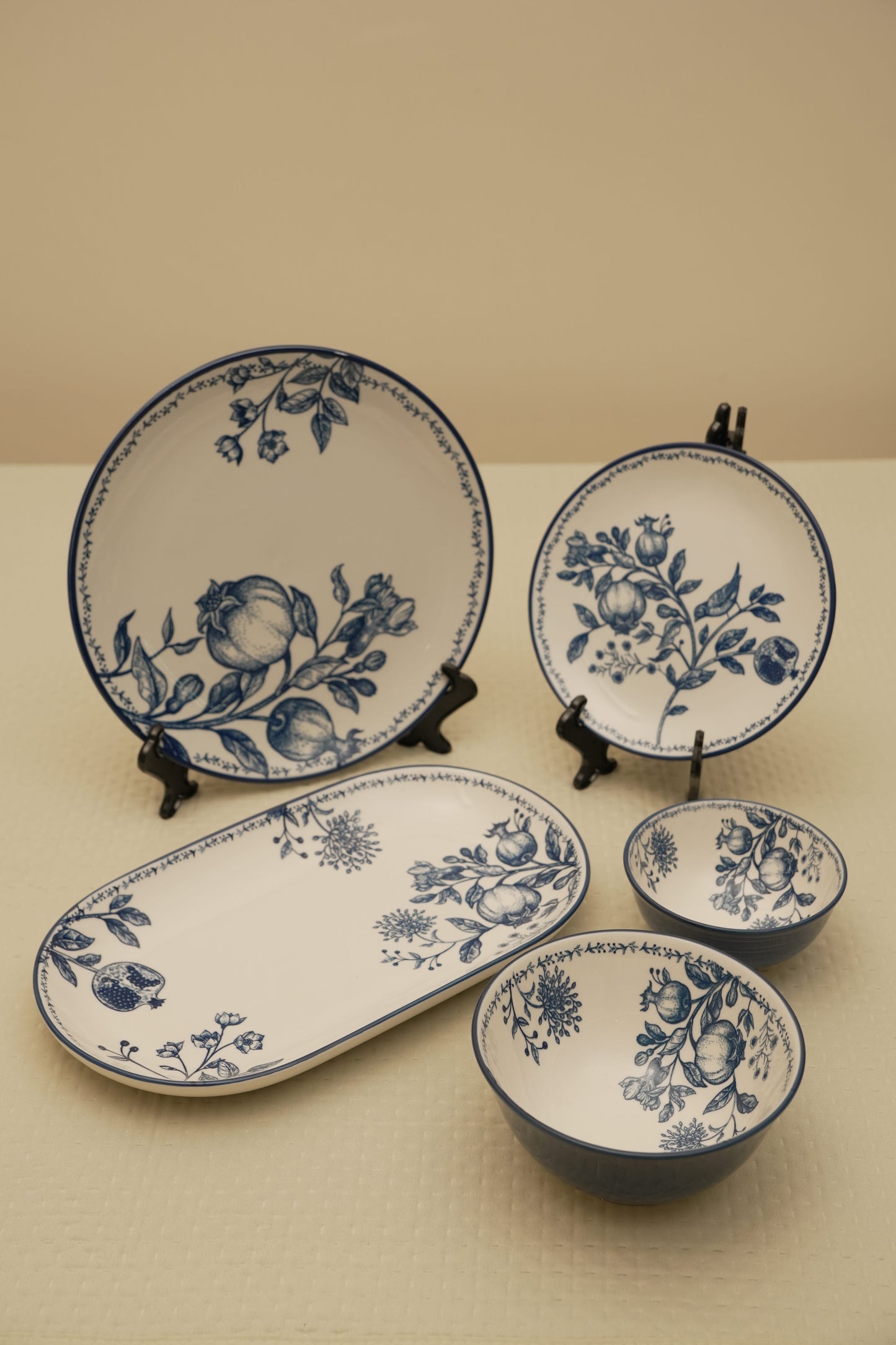 Azure Orchard Collection | Dinner Plate | Set of 2