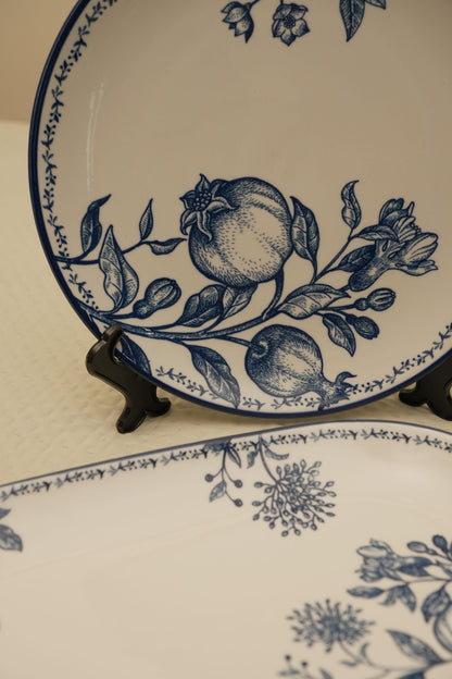 Azure Orchard Collection | Small Dessert Plate | Set of 2