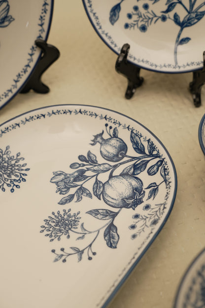Azure Orchard Collection | Small Dessert Plate | Set of 2
