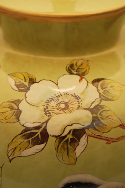 Serene Glow Floral Table Lamp