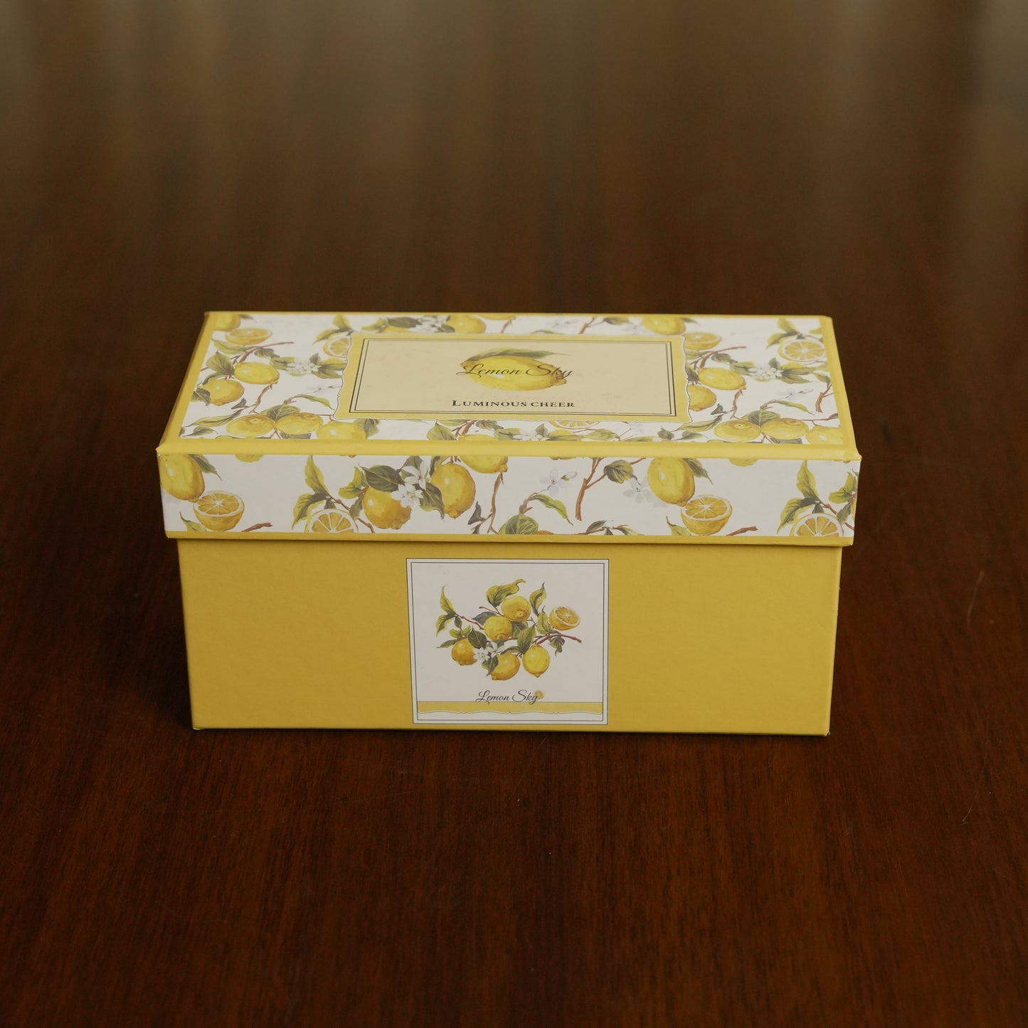 Lemon Grove Ceramic Mug Set of 2 with Premium Gift Box