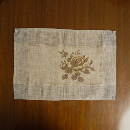 Rustic Linen Table Mat (Set of 2)
