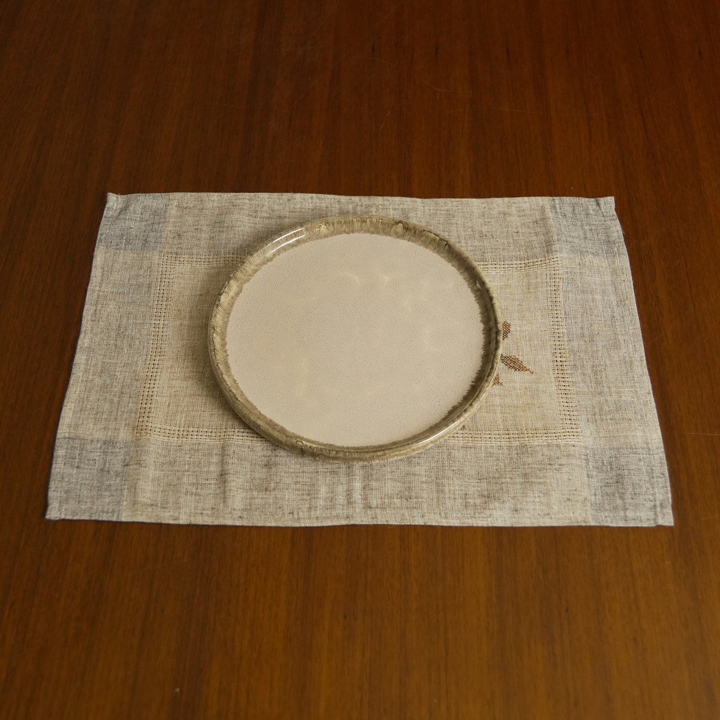 Rustic Linen Table Mat (Set of 2)