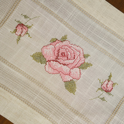 Premium Linen Embroidered Table Mat (Set of 2)
