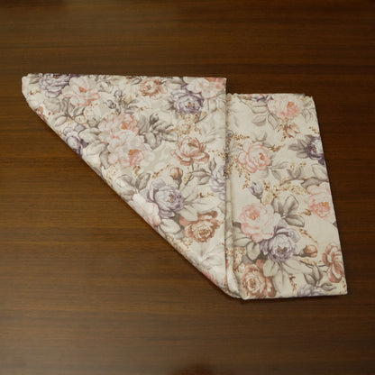 Vintage Floral Printed Table Cover (6 Seater)