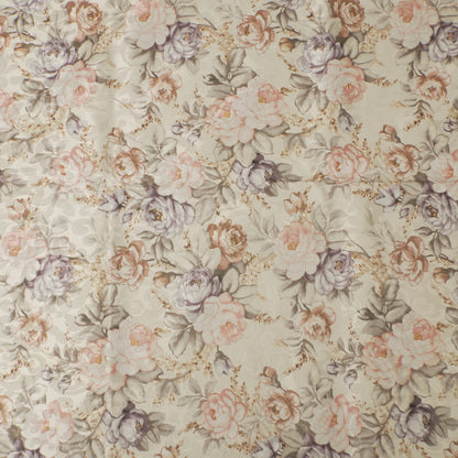 Vintage Floral Printed Table Cover (6 Seater)