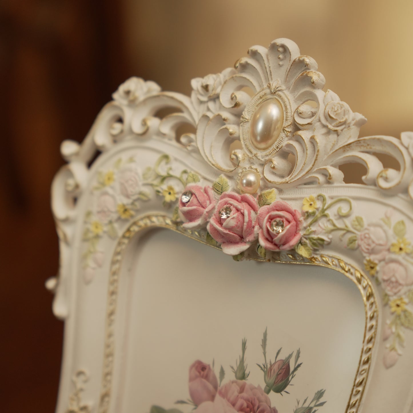 Luxury Victorian Floral Photo Frame