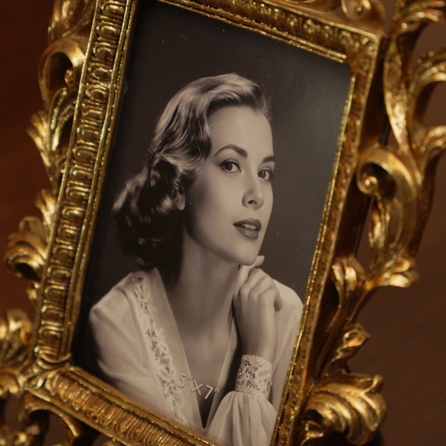 Classic Vintage Gold Photo Frame