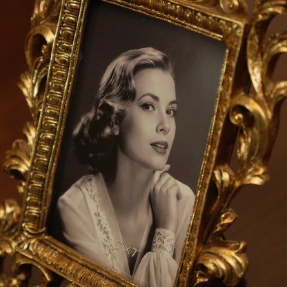 Classic Vintage Gold Photo Frame