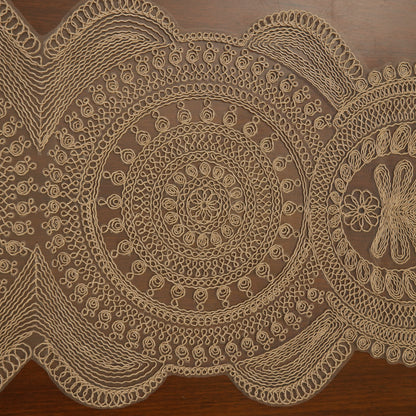 Timeless Medallion Lace Table Runner (Long)