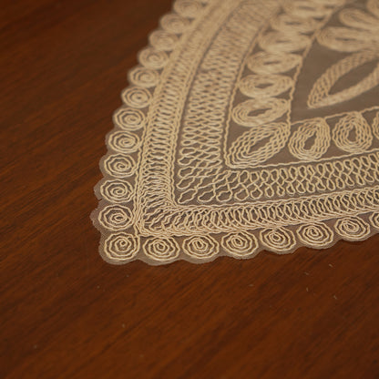Timeless Medallion Lace Table Runner (Long)