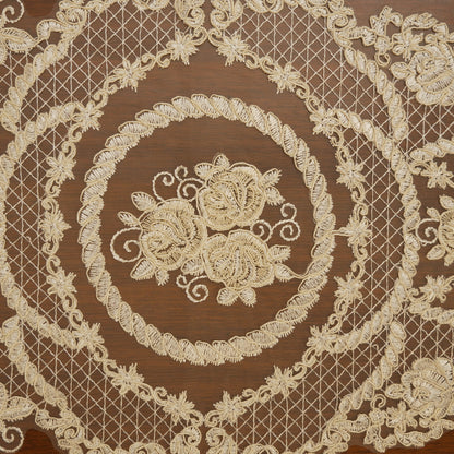 Classic Floral Medallion Table Runner (Long)