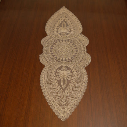 Ornate Geometric Lace Table Runner (Small)