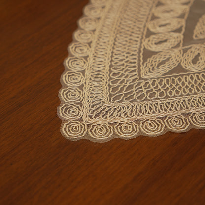 Ornate Geometric Lace Table Runner (Small)