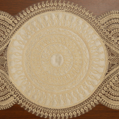 Royal Medallion Lace Table Runner (Small)