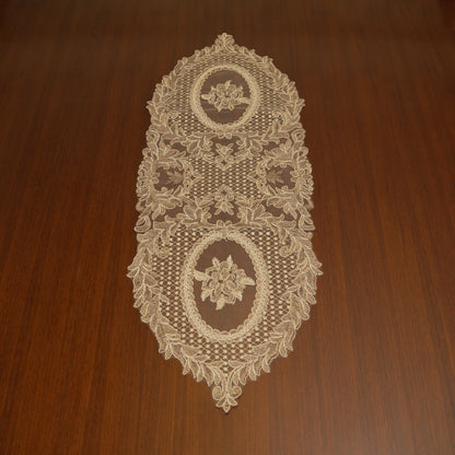 Elegant Sheer Lace Table Runner (Small)