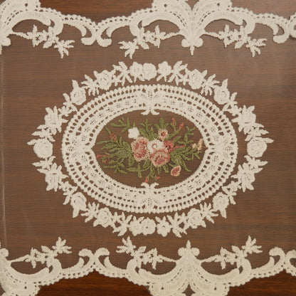 Vintage Sheer Lace Table Runner (Long)