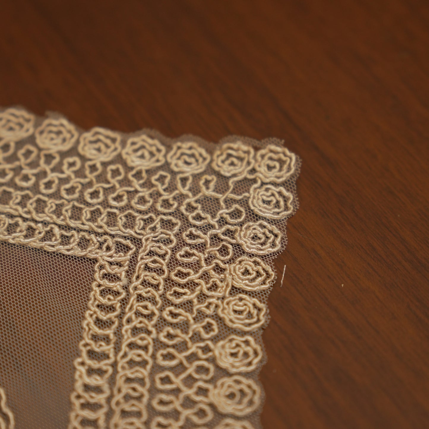 Elegant Round Crochet Dining Table Mats (Set of 2)