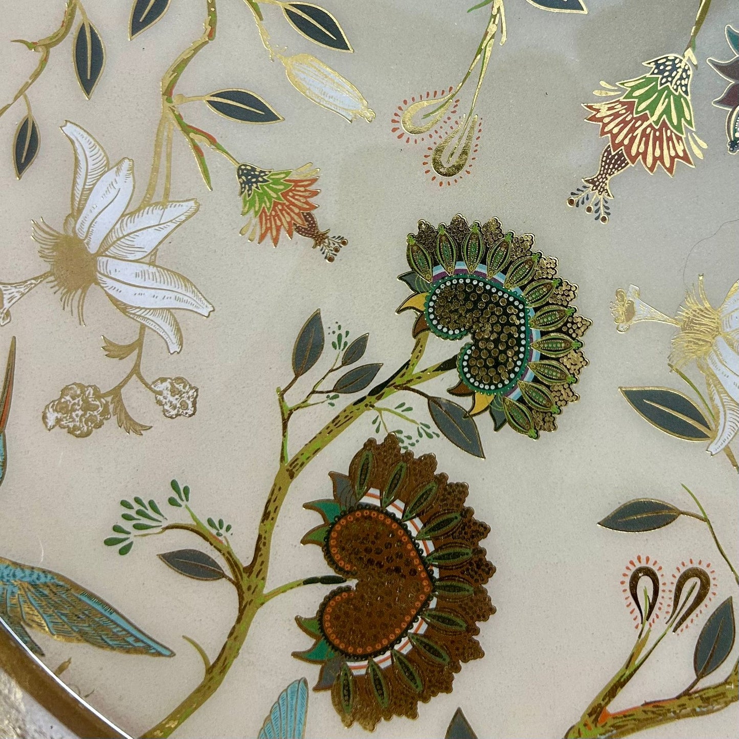 Golden Aviary Collection - Paper Napkin & Cutlery Holder