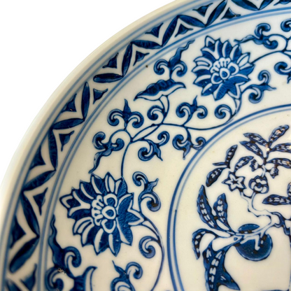 Blue & White Porcelain Collection - Decorative Bowl