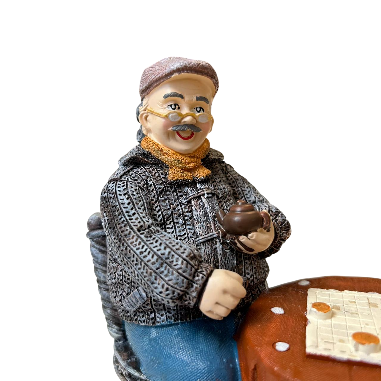 Vintage Grandparents Coffee Time Figurine