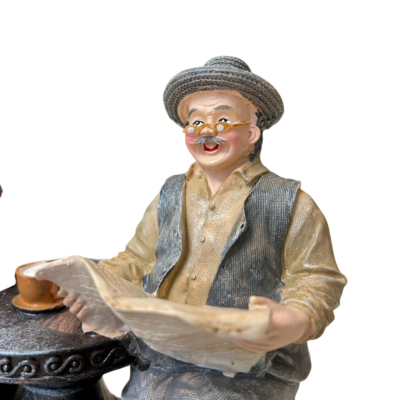 Vintage Grandparents Tea Time Figurine