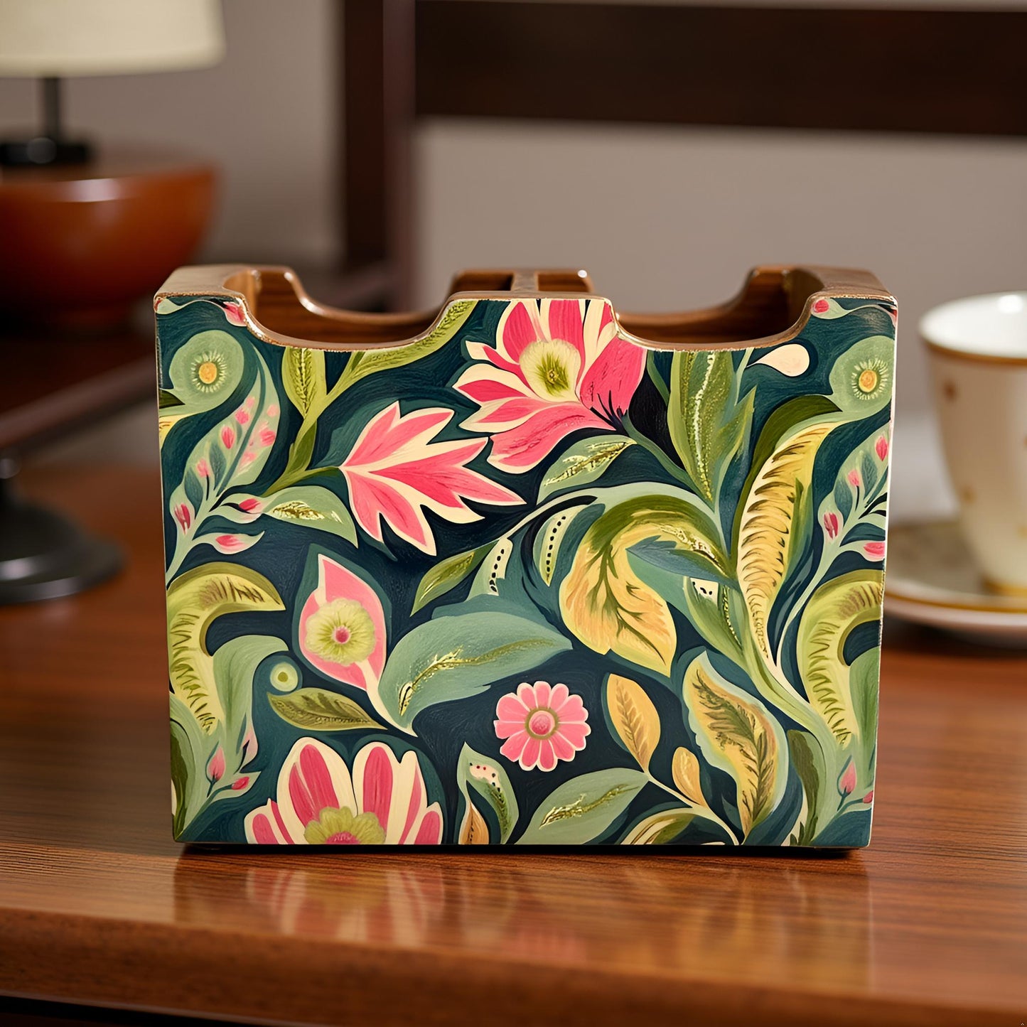 Emerald Petals Collection - Cutlery Holder 2 Slot