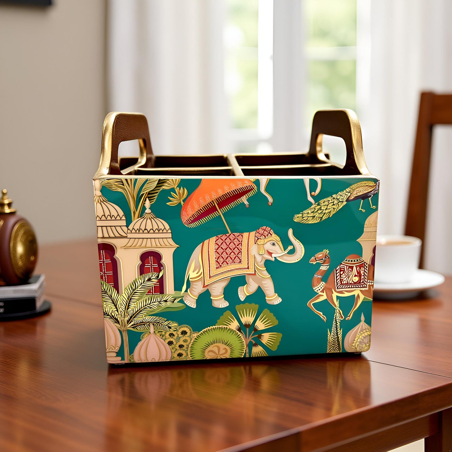 Elephant Royale Collection - Cutlery Holder 4 Slot