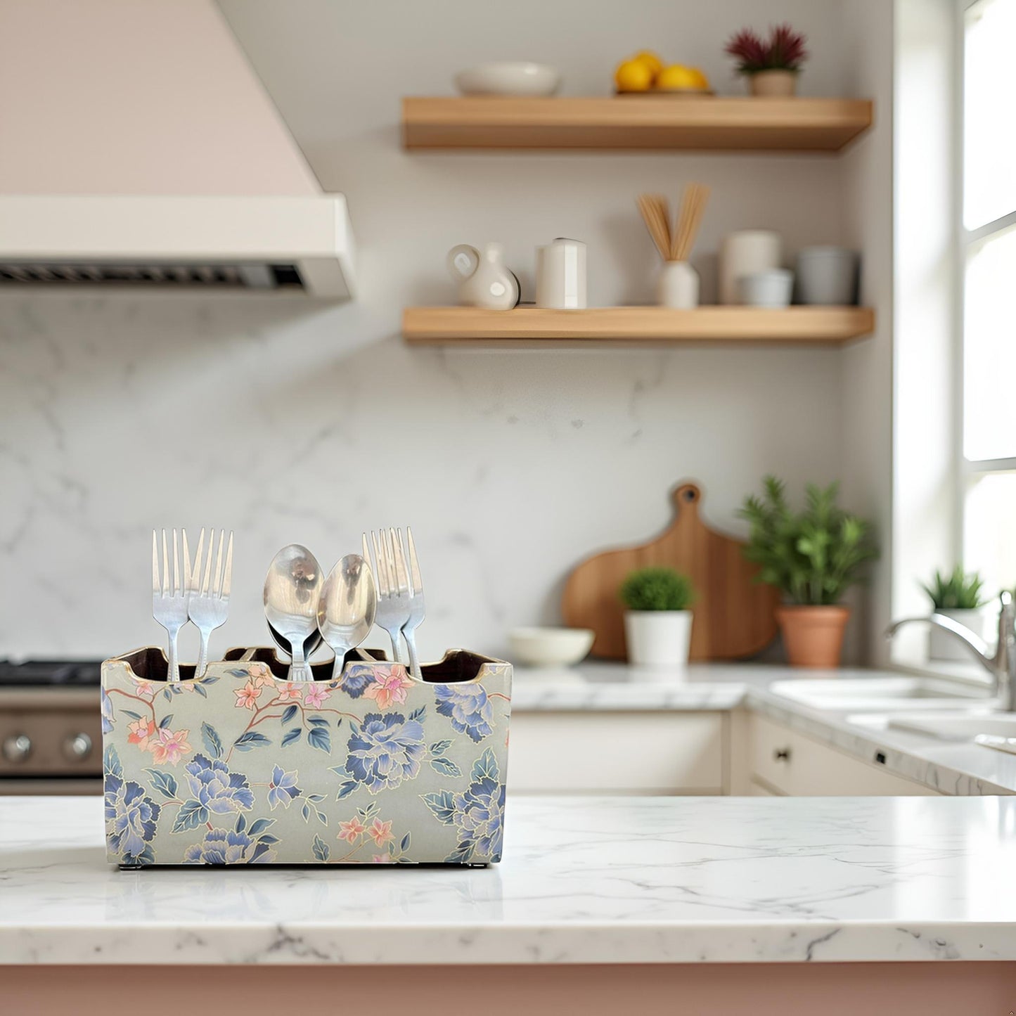 Vintage Petals Collection - Cutlery Holder 3 Slot