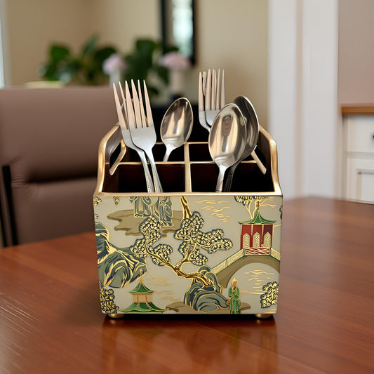 Imperial Pastures Series - Cutlery Holder 4 Slot