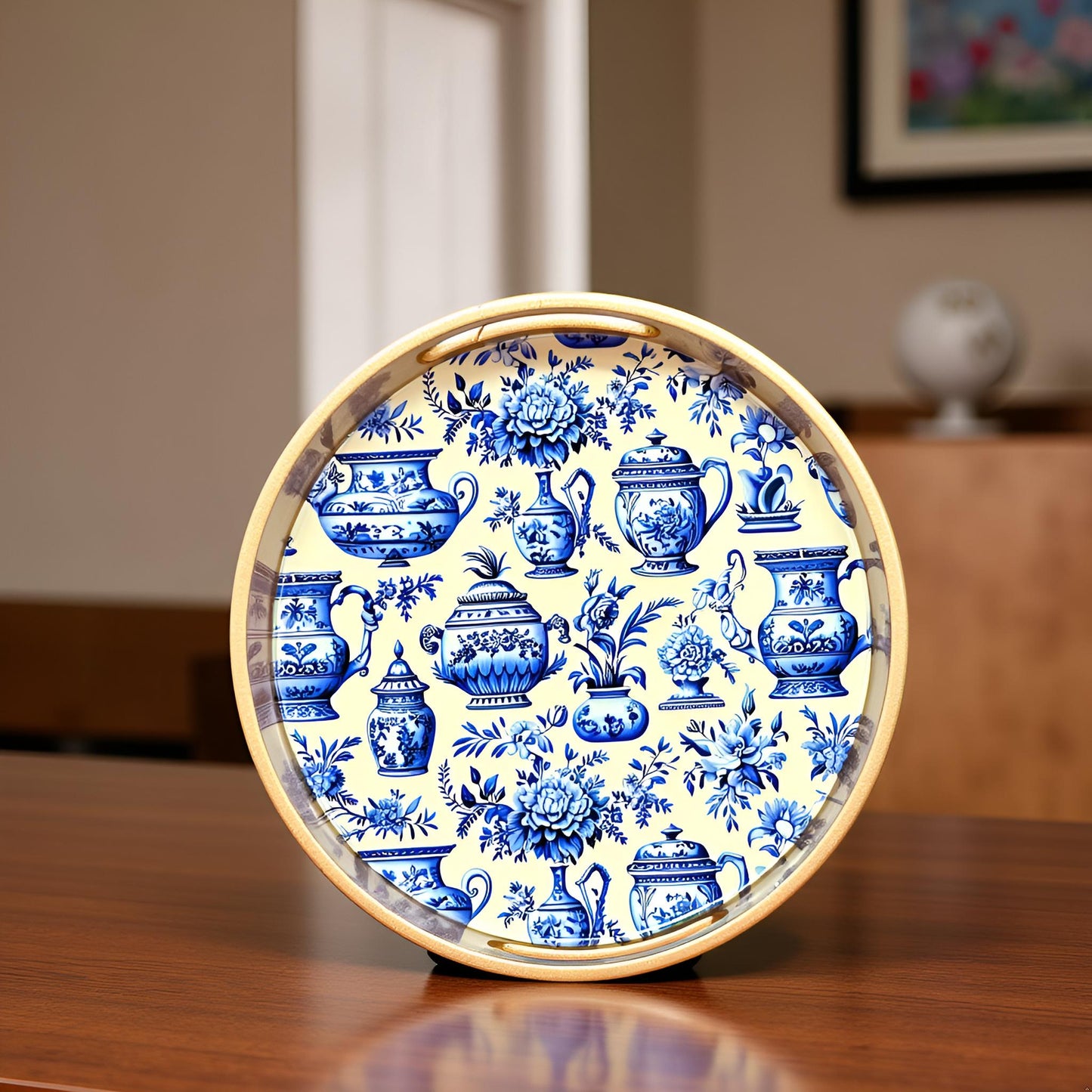 Bluora Collection - Small Round Tray