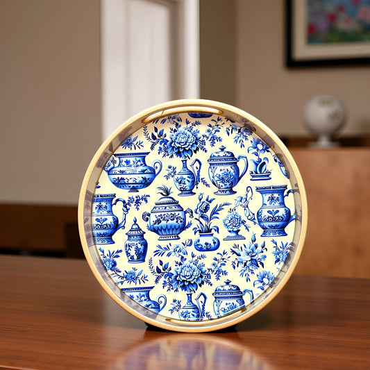 Bluora Collection - Small Round Tray