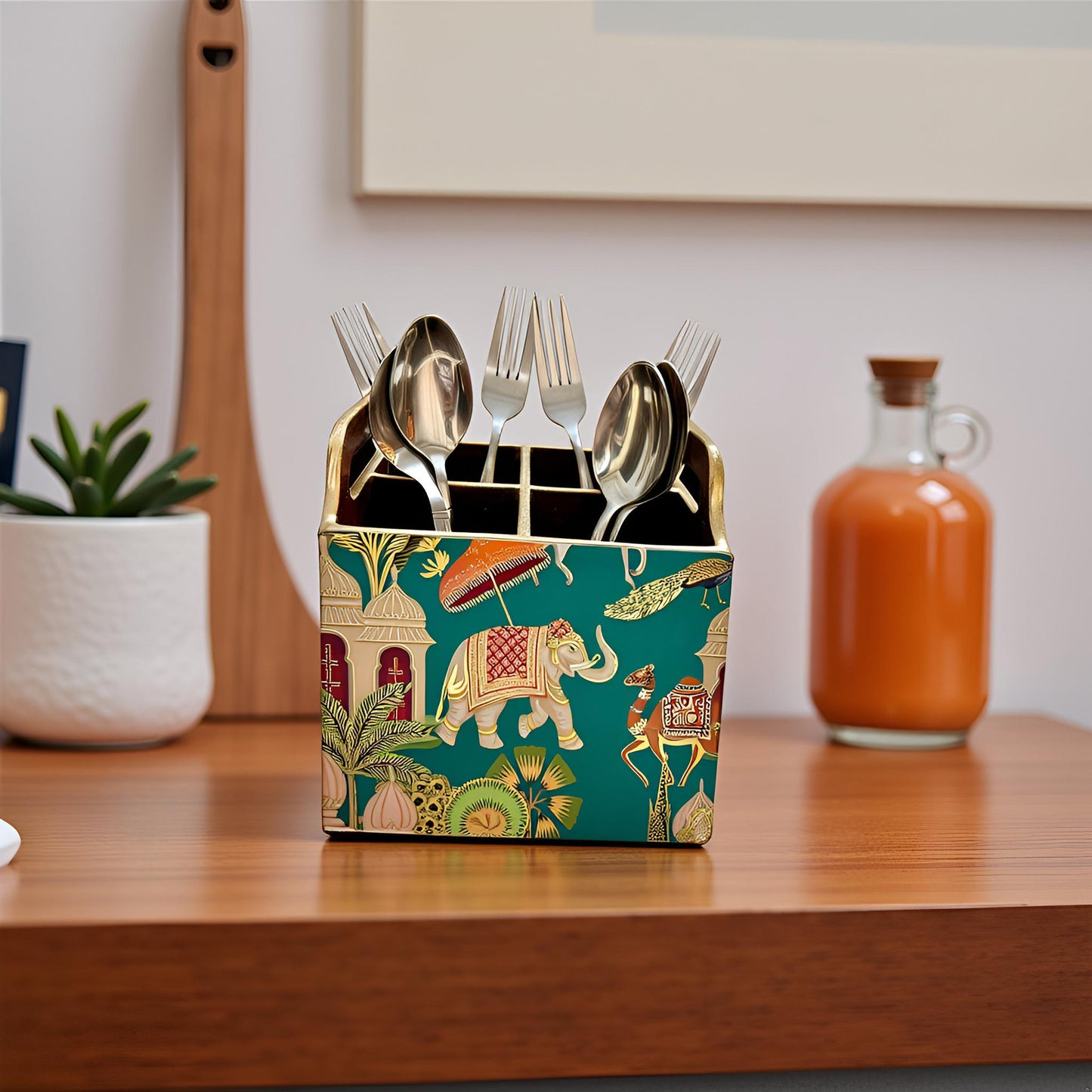 Elephant Royale Collection - Cutlery Holder 4 Slot