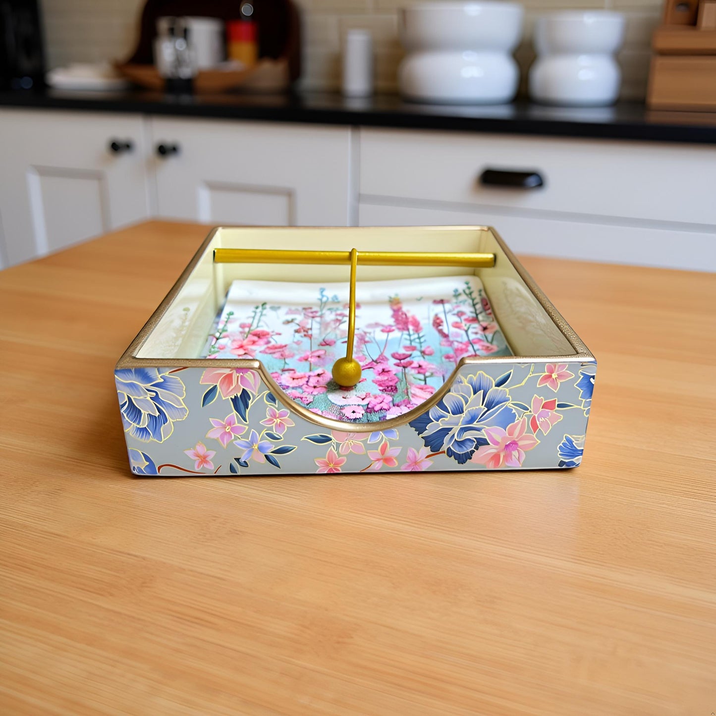 Vintage Petals Collection - Paper Napkin Holder