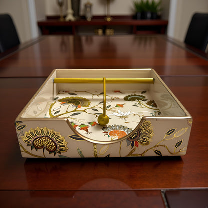 Golden Aviary Collection - Paper Napkin Holder
