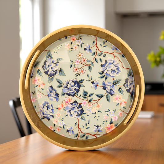 Vintage Petals Collection - Small Round Tray