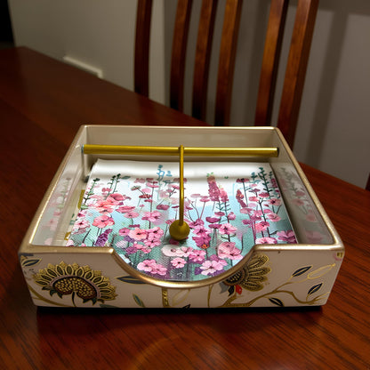 Golden Aviary Collection - Paper Napkin Holder