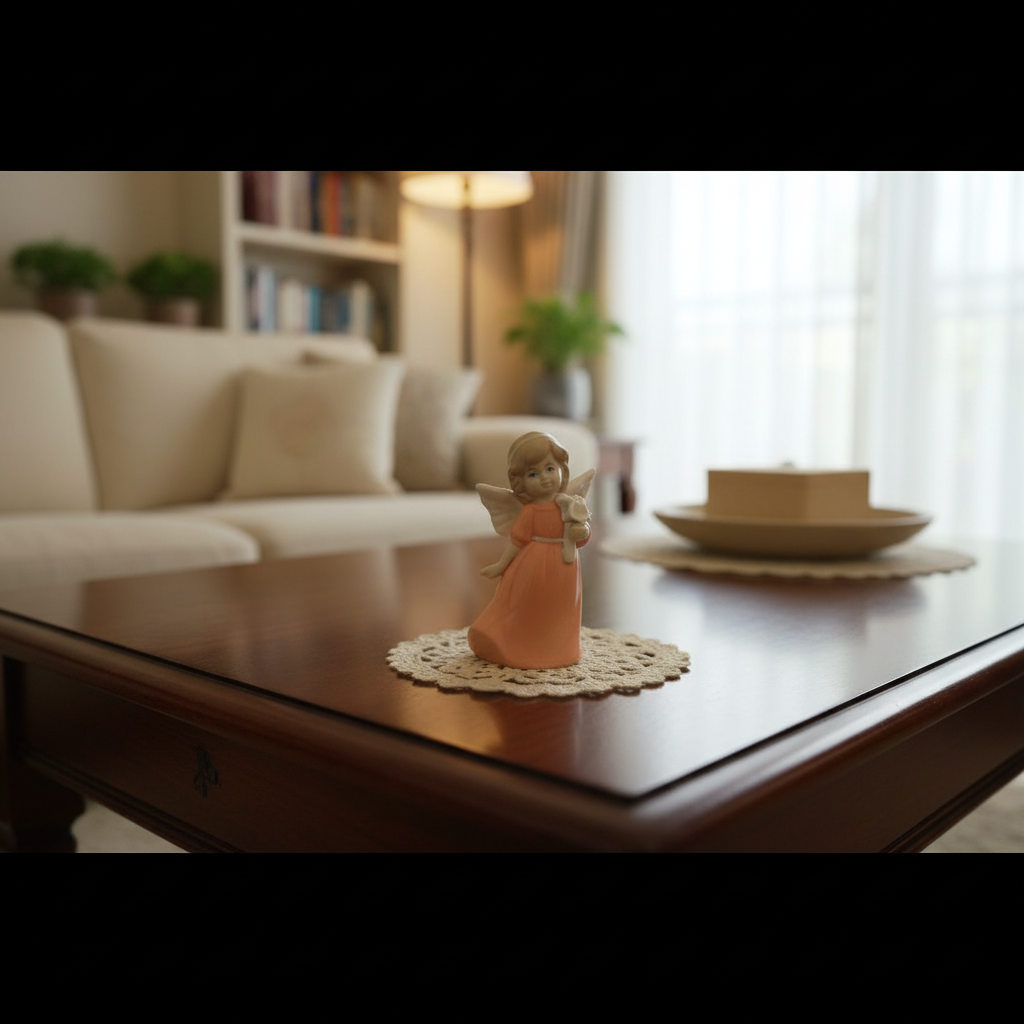 Elegant Angel Ceramic Decorative Figurine